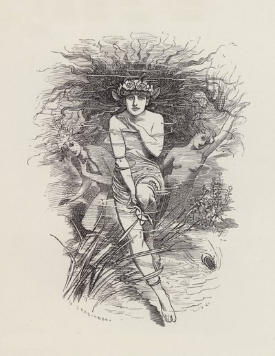 Ilustracja do The Water-Babies autorstwa Charlesa Kingsleya (grafika) autorstwa Edward Linley (after) Sambourne