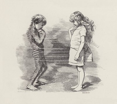 Ilustracja do The Water-Babies autorstwa Charlesa Kingsleya (grafika) autorstwa Edward Linley (after) Sambourne