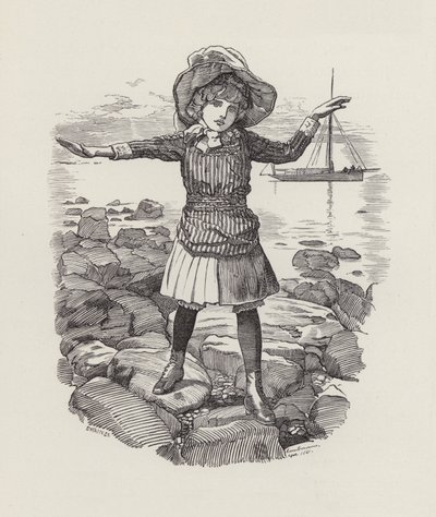 Ilustracja do The Water-Babies autorstwa Charlesa Kingsleya (grafika) autorstwa Edward Linley (after) Sambourne