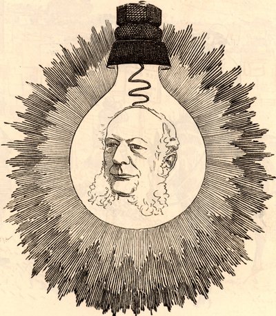 Karol William Siemens (1823-1883) autorstwa Edward Linley Sambourne