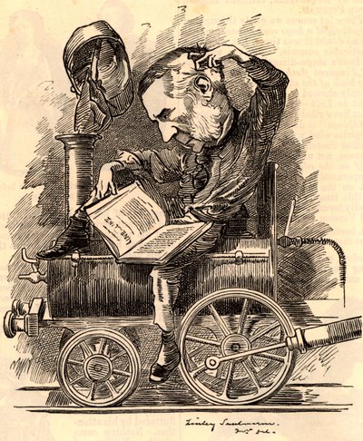 Edward William Watkin (1819-1901) autorstwa Edward Linley Sambourne