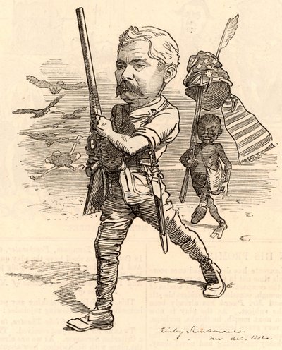 Ilustracja z Henrym Mortonem Stanleyem autorstwa Edward Linley Sambourne