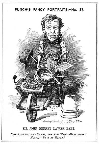 John Bennett Lawes, angielski rolnik, 1882. autorstwa Edward Linley Sambourne