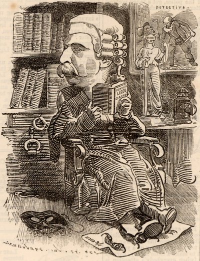 Portret Howarda Vincenta autorstwa Edward Linley Sambourne