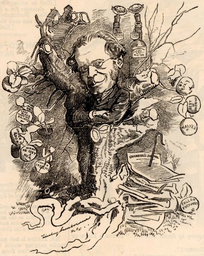Portret Jamesa Payna autorstwa Edward Linley Sambourne