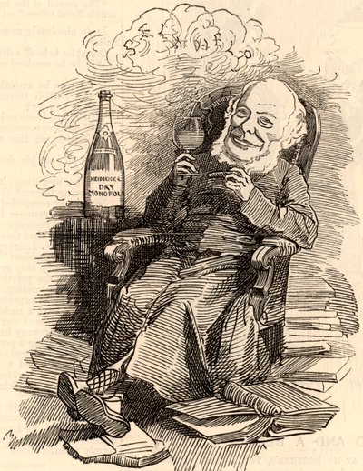 Samuel się uśmiecha (1812-1904) autorstwa Edward Linley Sambourne