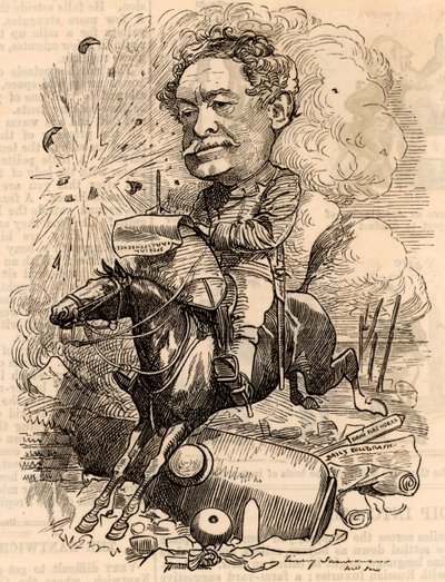 William Howard Russell (1821-1907) autorstwa Edward Linley Sambourne