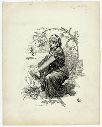 Zima autorstwa Edward Linley Sambourne
