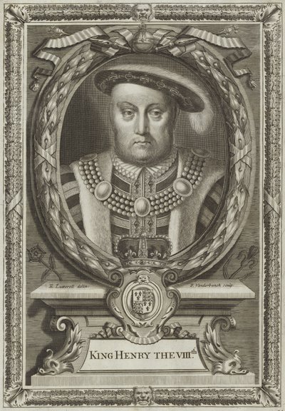 Król Henryk VIII z Anglii autorstwa Edward Lutterell