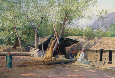 Przewoźnik i jego rodzina autorstwa Edward Mary Joseph Molyneux