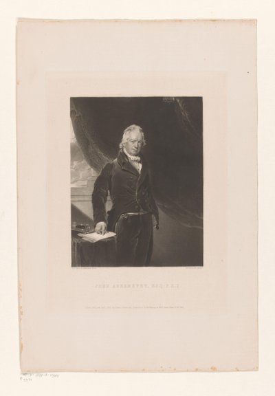 Portret Johna Abernethy