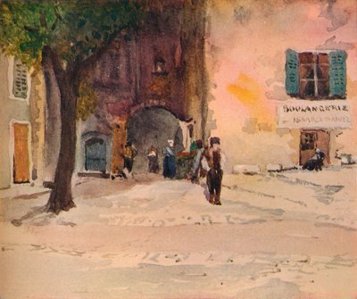 Brama, Tourettes, Prowansja, c1899 autorstwa Edward Millington Synge