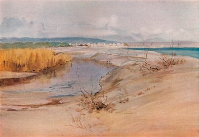 Widok Cagnes, ok. 1899 r. autorstwa Edward Millington Synge