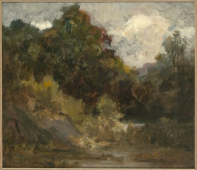 Krajobraz (drzewa) autorstwa Edward Mitchell Bannister