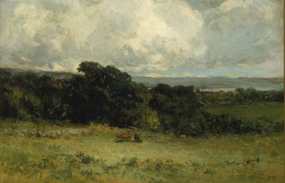 Przyjemne pastwiska autorstwa Edward Mitchell Bannister