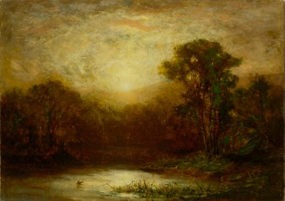 Zachód słońca autorstwa Edward Mitchell Bannister