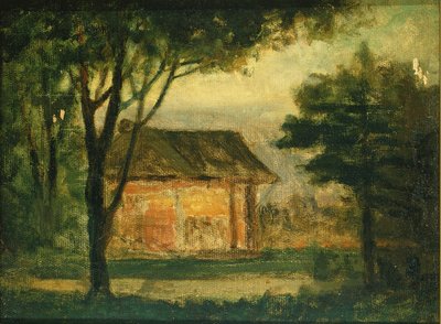 Stara Zagroda, b.d. autorstwa Edward Mitchell Bannister