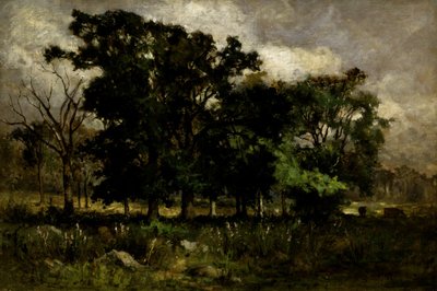 Krajobraz drzew autorstwa Edward Mitchell Bannister