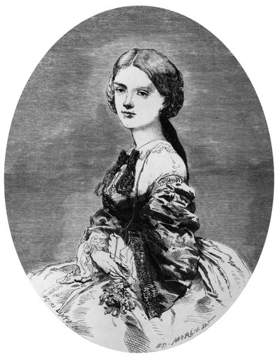 Księżniczka Maria Clotilde Sabaudii (grawerowanie) autorstwa Edward Morin