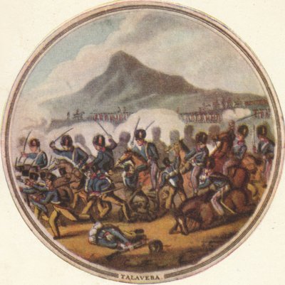 Bitwa pod Talaverą, 1815, 1910 autorstwa Edward Orme