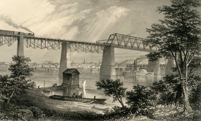 „Miasto Louisville”, 1874. autorstwa Edward Paxman Brandard