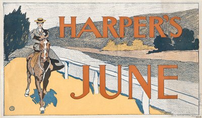 Harfiarka autorstwa Edward Penfield