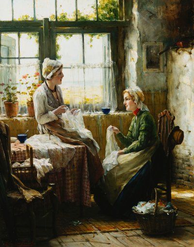 Krawcowa autorstwa Edward Portielje