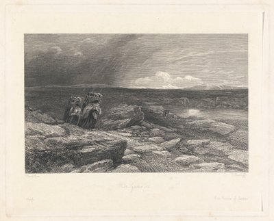 Zbieracze torfu autorstwa Edward Radclyffe