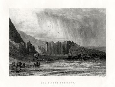 Grobla Olbrzymów, hrabstwo Antrim, Irlandia Północna, 1884 r autorstwa Edward Radclyffe