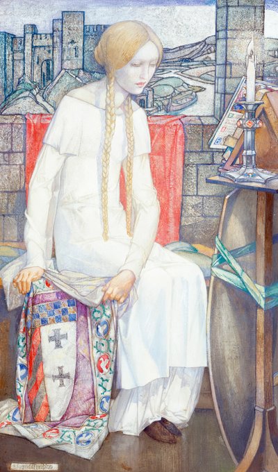 Elaina, 1921 autorstwa Edward Reginald Frampton