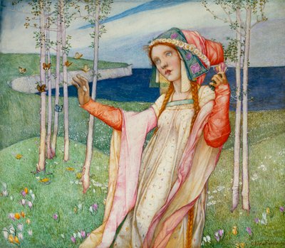 Wiosna, 1911 autorstwa Edward Reginald Frampton