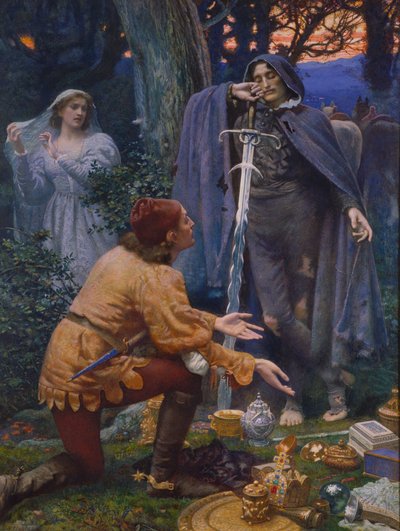 Narzeczona Bertuccio, 1895 autorstwa Edward Robert Hughes