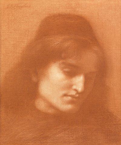 Studium mężczyzny autorstwa Edward Robert Hughes