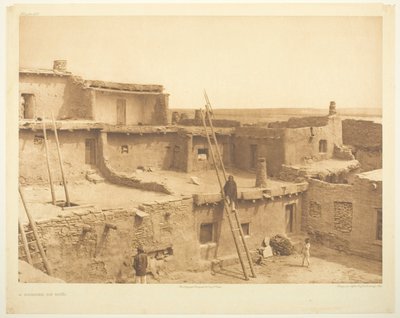 Zakątek Zuni autorstwa Edward S. Curtis