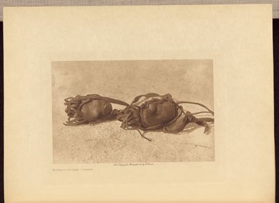 Kamienie bawole - Piegan autorstwa Edward S. Curtis