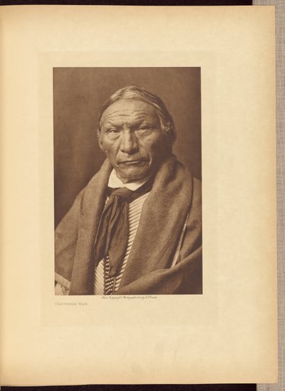 Cheyenne Man autorstwa Edward S. Curtis