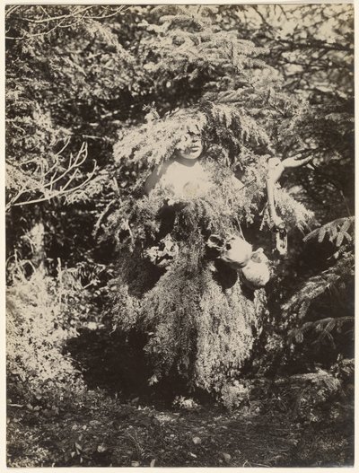 [Ghost Dancer - Kwakiutl] autorstwa Edward S. Curtis