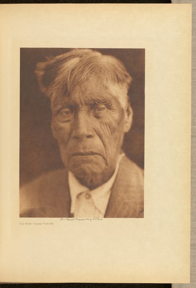 Old Bob - Tachi Yokuts autorstwa Edward S. Curtis