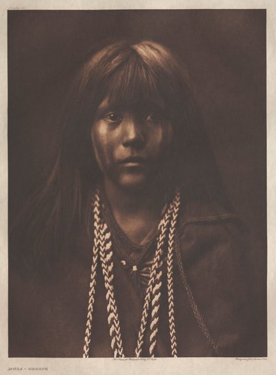 Portfolio II, płyta 61: Mósa-Mohave autorstwa Edward S. Curtis