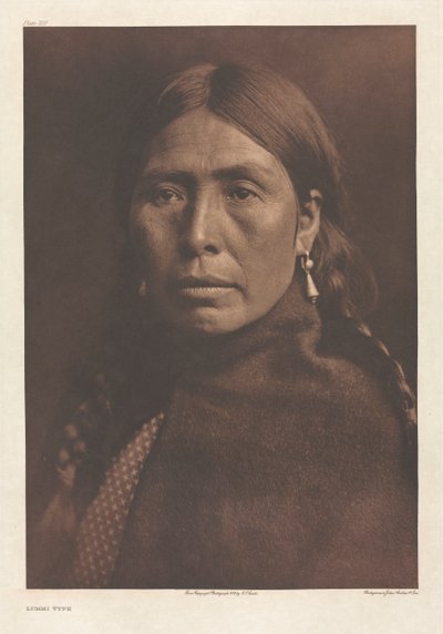 Portfolio IX, Talerz 320: Typ Lummi autorstwa Edward S. Curtis