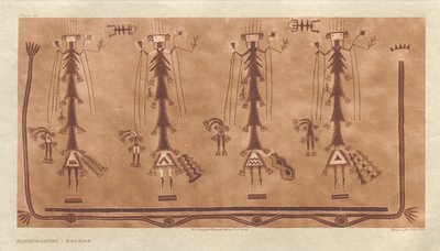 Portfolio I, płytka 39: Alhkidókihi-Navaho autorstwa Edward S. Curtis