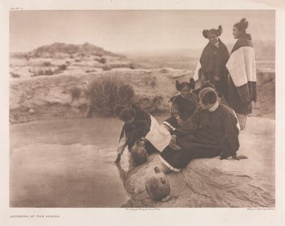 Portfolio XII, tabliczka 400(b)-435 autorstwa Edward S. Curtis