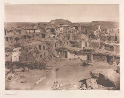 Portfolio KI, płyta 425: Mishongnovi autorstwa Edward S. Curtis