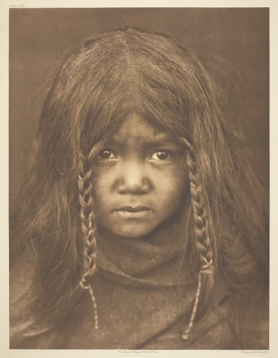 Chłopak z Quilcenu autorstwa Edward S. Curtis