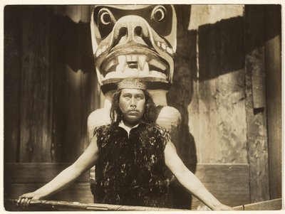 [Waket, wielki wódz wojenny] autorstwa Edward S. Curtis