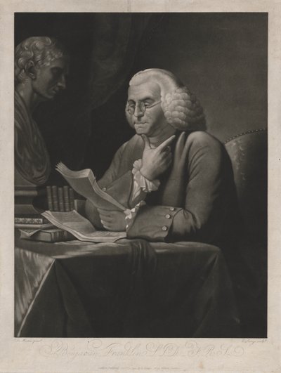 Benjamin Franklin autorstwa Edward Savage
