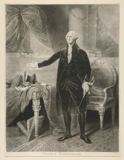Jerzy Waszyngton autorstwa Edward Savage
