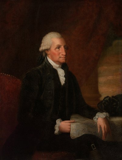 Jerzy Waszyngton, 1793. autorstwa Edward Savage