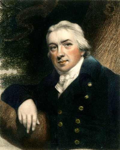 Edward Jenner, koniec XVIII – początek XIX w., ok. 1833 r. autorstwa Edward Scriven