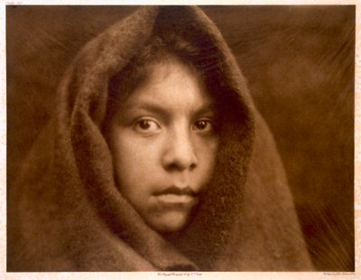 Dziewica Makah autorstwa Edward Sheriff (after) Curtis